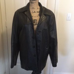 Men’s leather jacket
